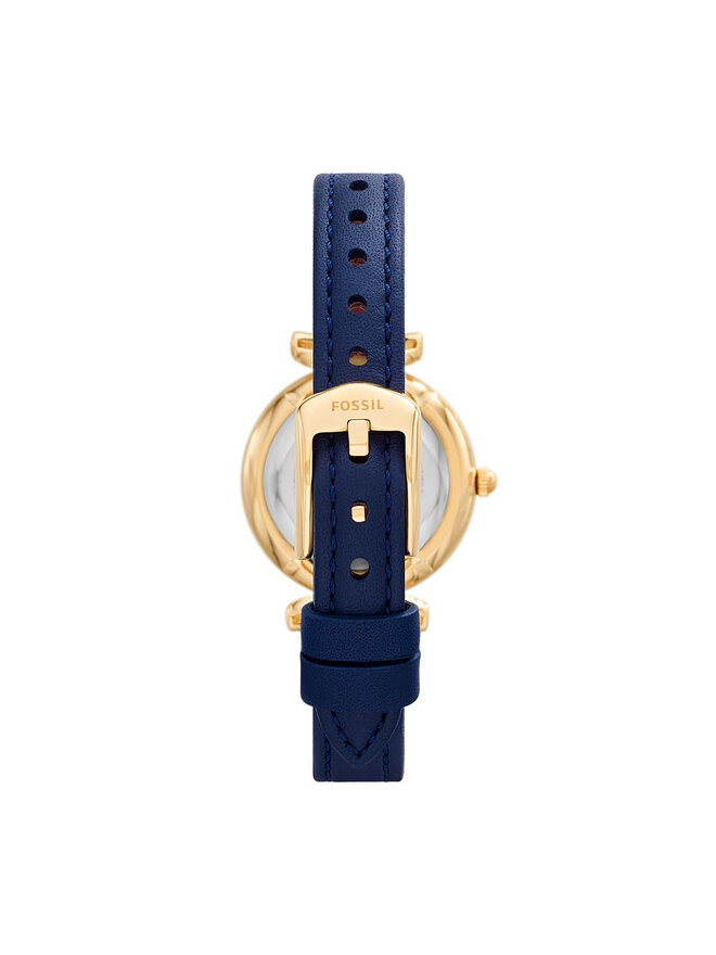 Fossil Zegarek Fossil Carlie Mini ES5017 Granatowy
