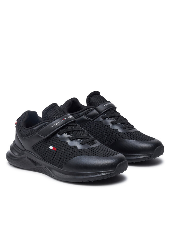 Tommy Hilfiger Sneakersy Tommy Hilfiger T3X9-33672-1756 S Čierna