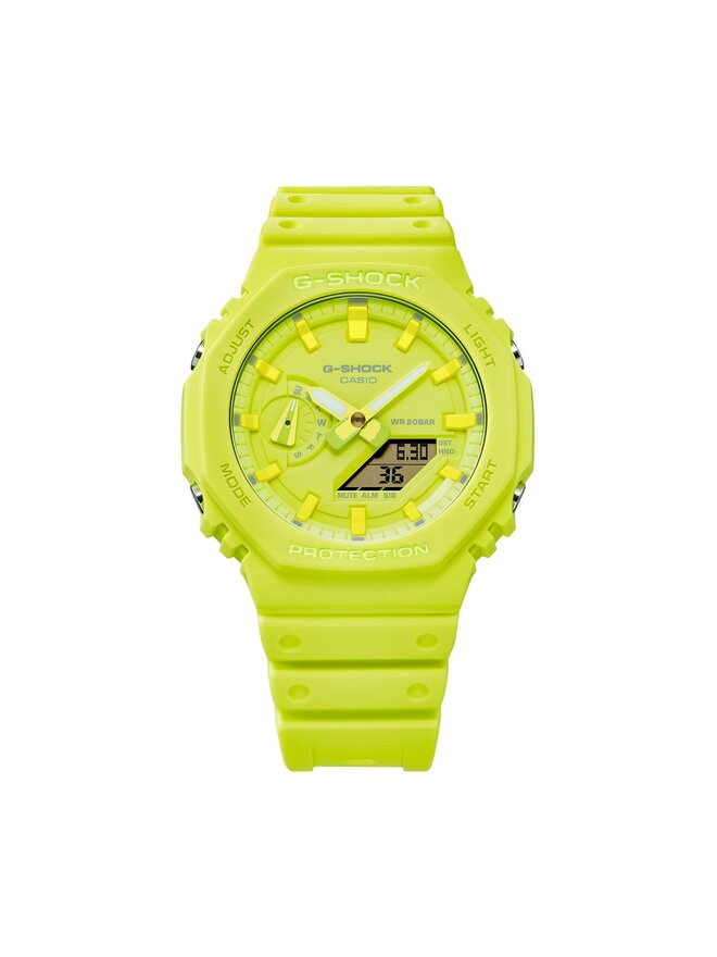 G-Shock Uhr G-Shock GA-2100-9A9ER Gelb