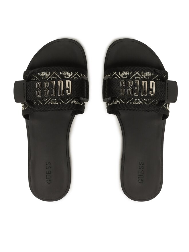 Guess Pantoletten Guess Elyze2 FL6E2L FAL19 Schwarz