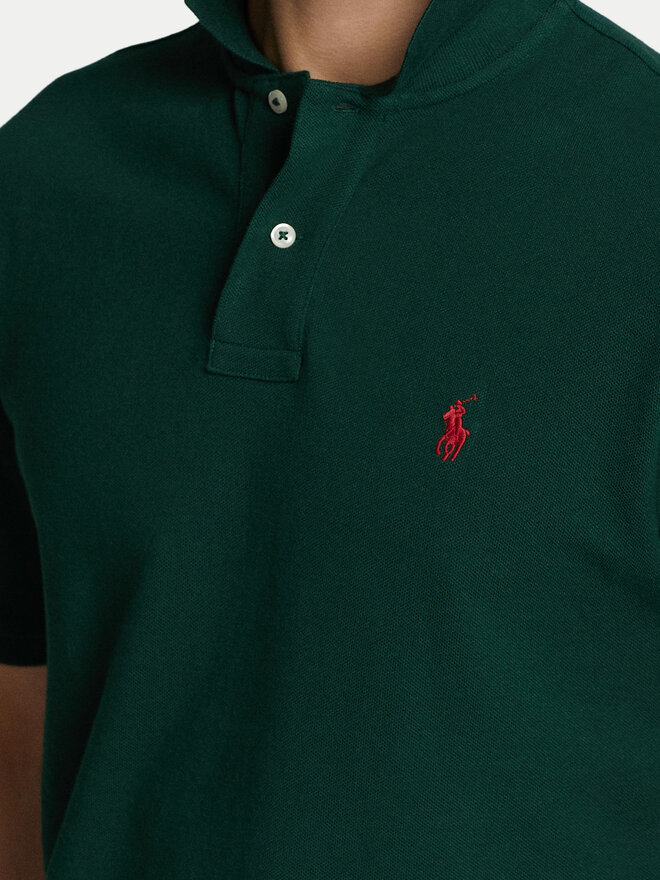 Polo Ralph Lauren Polo Ralph Lauren Poloshirt Core Replen 710782592 Grün Custom Slim Fit