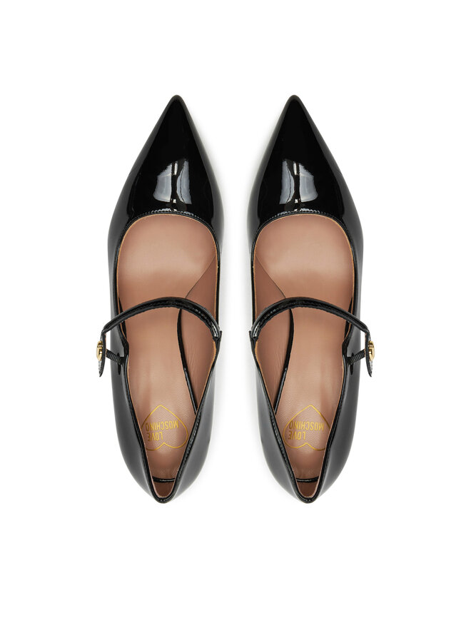 LOVE MOSCHINO Γόβες LOVE MOSCHINO JA10537G0LIH0000 Μαύρο