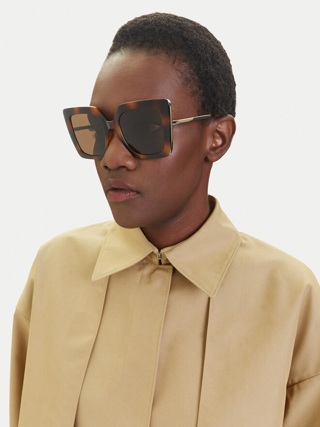 Max Mara Sončna očala Max Mara MM0051 53E Rjava