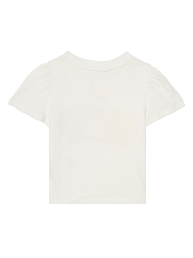 Gap Gap Marškinėliai 736117-01 Balta Regular Fit