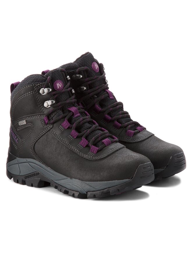 Merrell Trekingová obuv Merrell Vego Mid Ltr Wp J311541C Černá