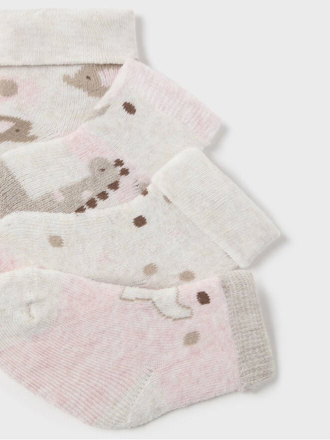 Mayoral 4er-Set hohe Kindersocken Mayoral 9759 Rosa