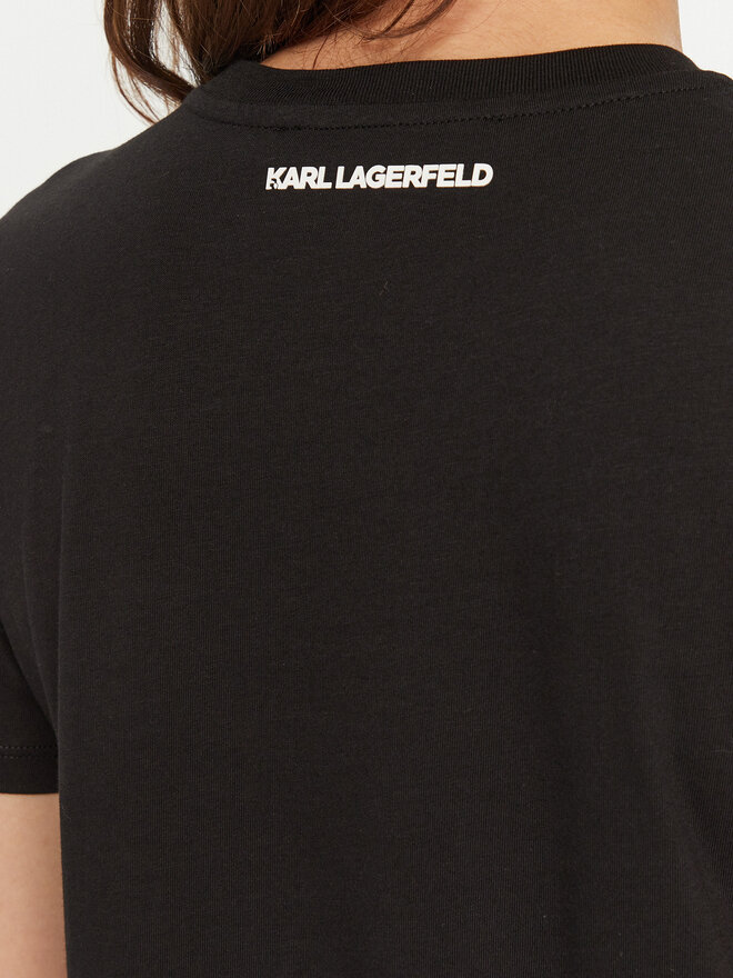 KARL LAGERFELD KARL LAGERFELD T-Shirt A1W17131 Μαύρο Regular Fit