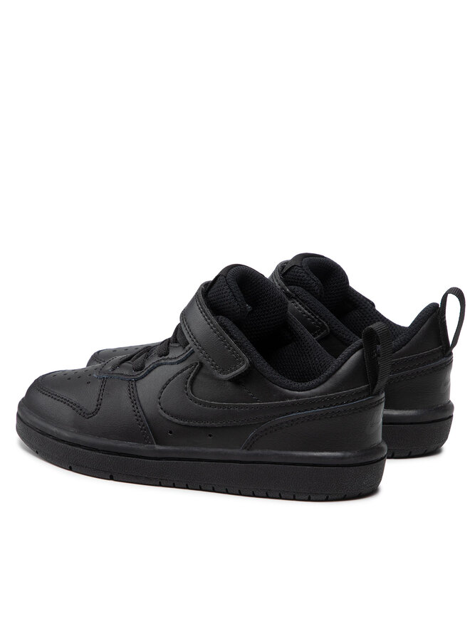 Nike Sneakersy Nike Court Borough Low 2 (PSV) BQ5451 001 Czarny