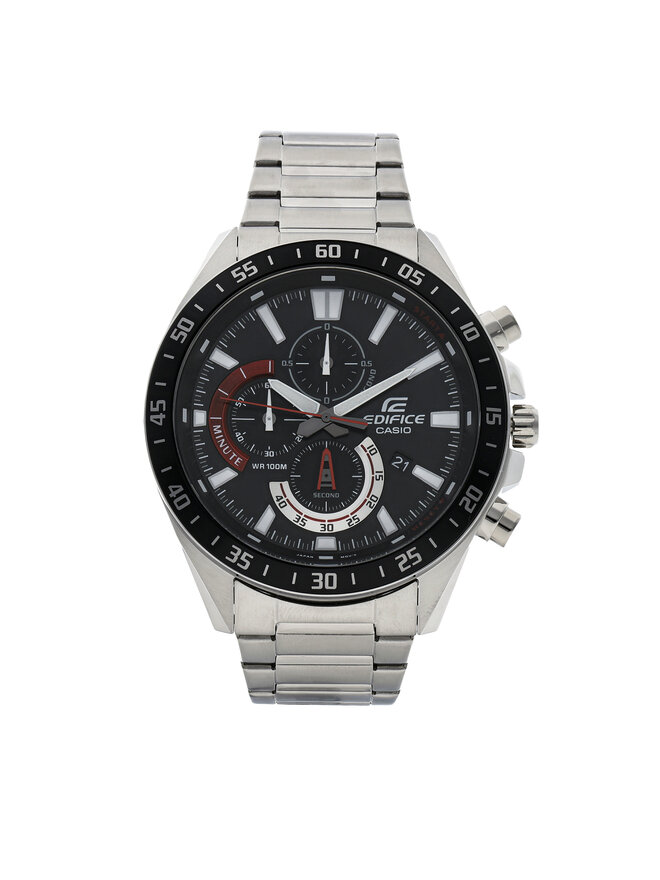 Casio Zegarek Casio Edifice EFV-620D-1A4VUEF Srebrny