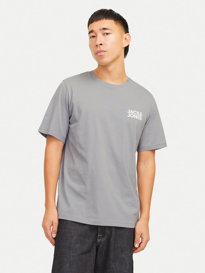 Jack&Jones Jack&Jones Camiseta Corp Logo 12151955 Gris Standard Fit