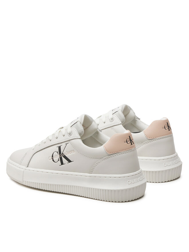 Calvin Klein Jeans Zapatillas Calvin Klein Jeans Chunky Cupsole Mono Lth Wn YW0YW00823 Blanco