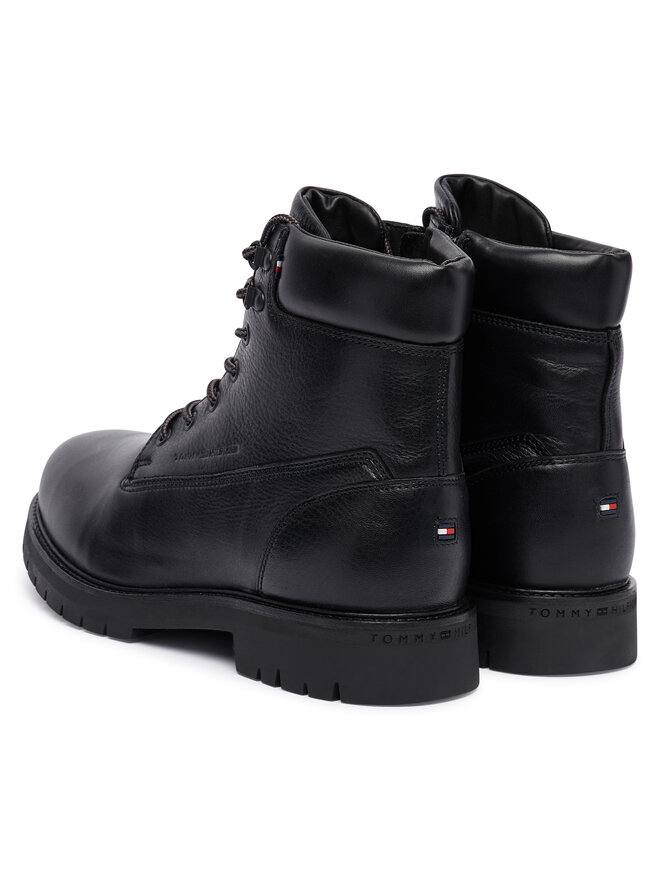 Tommy Hilfiger Schnürstiefeletten Tommy Hilfiger Flex Th Outdoor Rs FM0FM05600 Schwarz