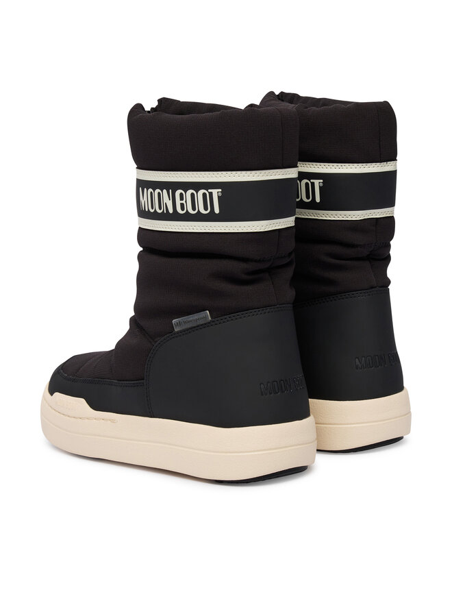 Moon Boot Škornji za sneg Moon Boot Jr Park Zip High Wp 80D3440080 D Črna