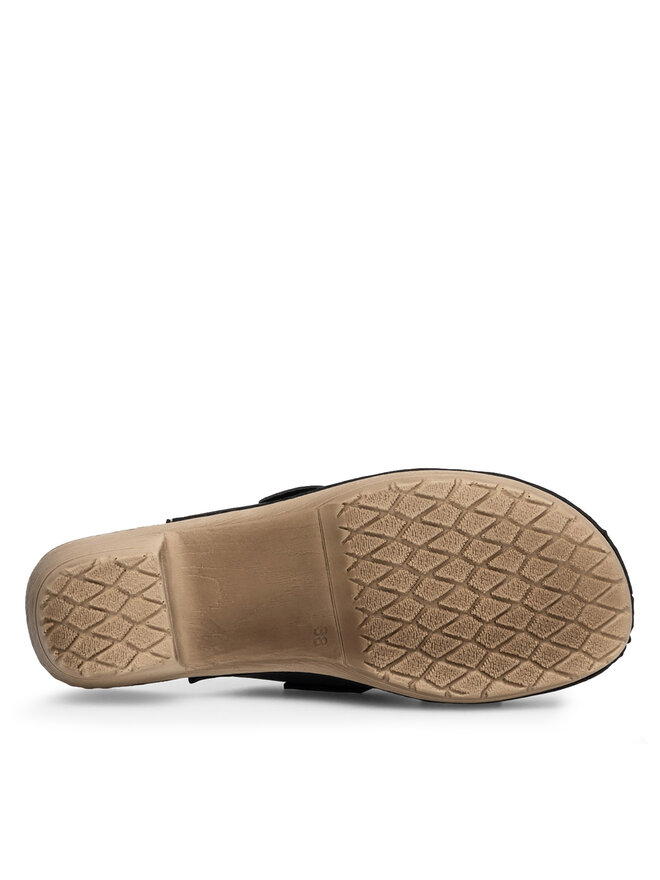 Inblu Klapki Inblu BL490100 Czarny
