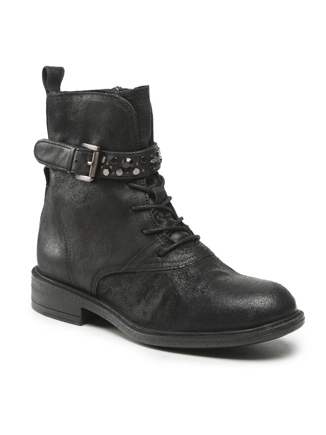 Geox Členková obuv Geox D Catria E D26LQE 07743 C9999 Čierna