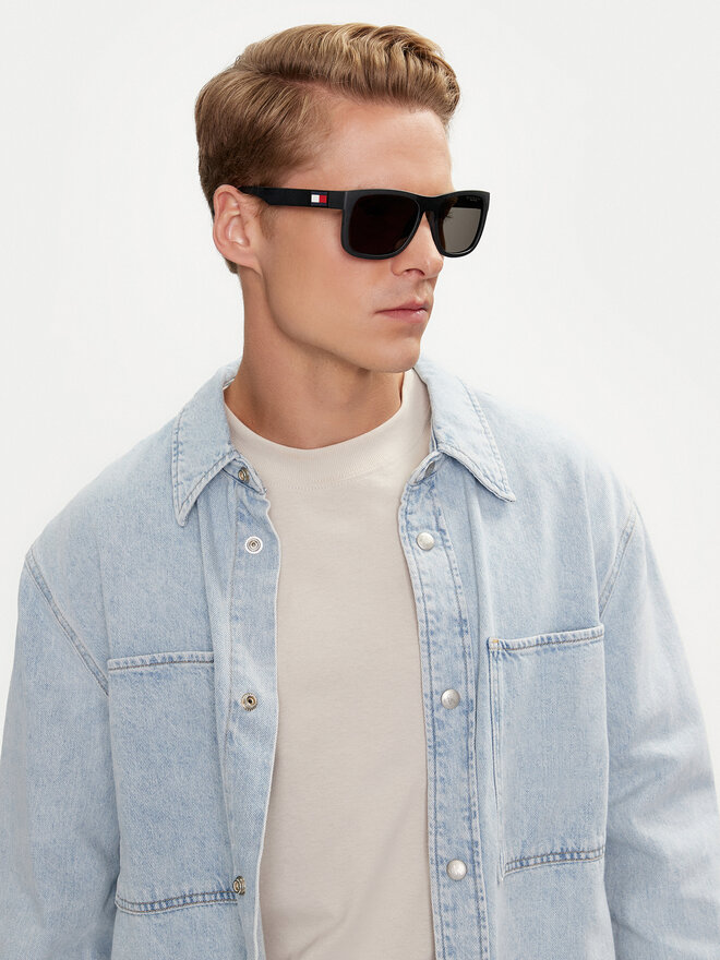 Tommy Hilfiger Okulary przeciwsłoneczne Tommy Hilfiger 1556/S 200878 Czarny