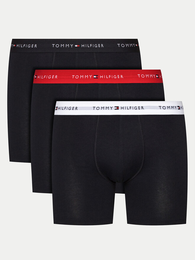 Tommy Hilfiger Tommy Hilfiger Σετ μποξεράκια 3 τμχ UM0UM02765 Μαύρο