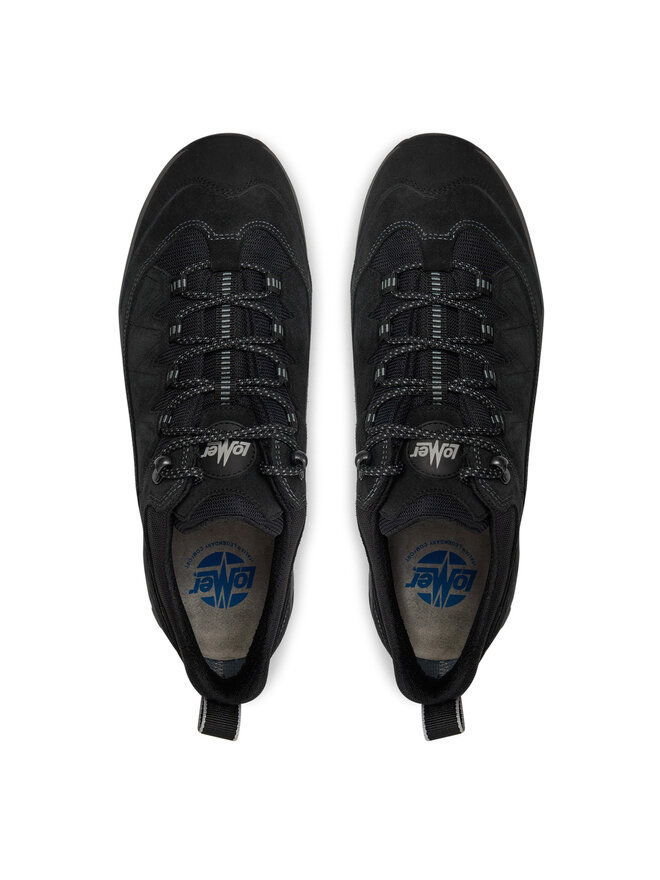 Lomer Pārgājienu apavi Lomer Sella II Mtx Suede 30042/B Melns
