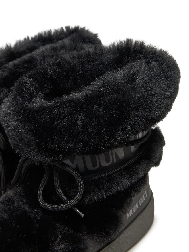 Moon Boot Śniegowce Moon Boot Ltrack Tube Faux-Fur 80D2450130 Czarny