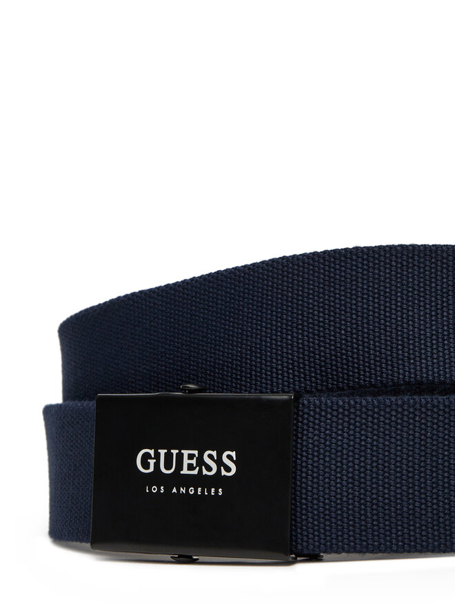 Guess Pasek Męski Guess BMSPAM P5135 Granatowy