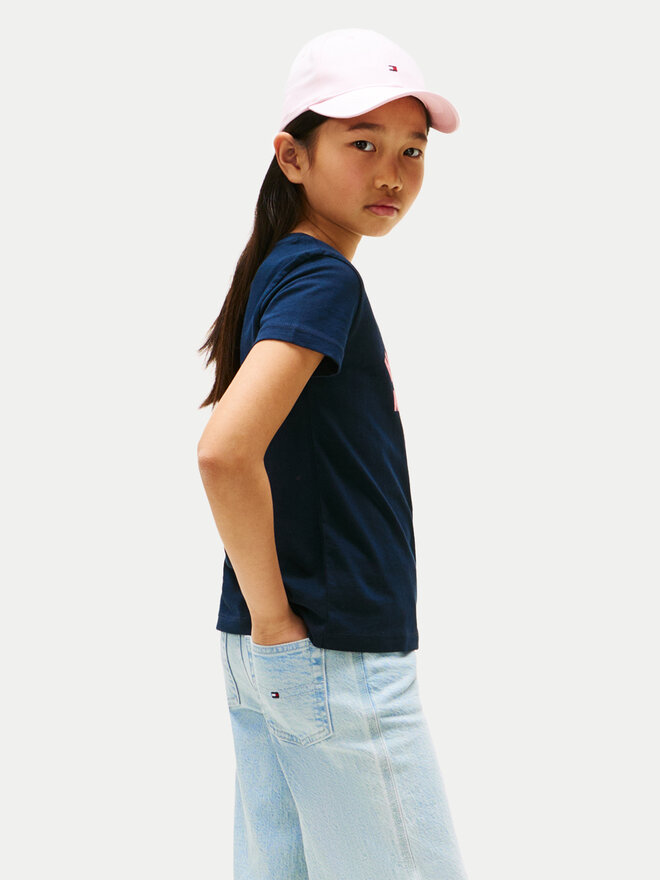 Tommy Hilfiger Tommy Hilfiger Póló Graphic KG0KG08813 Sötétkék Regular Fit