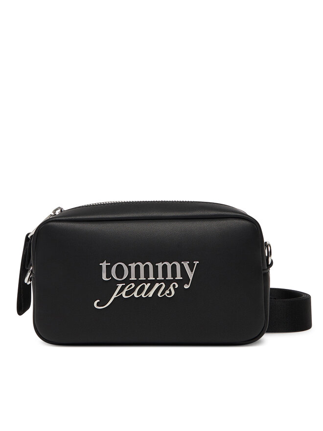 Tommy Jeans Ročna torba Tommy Jeans Tjw Bold Script Camera Bag AW0AW17897 Črna