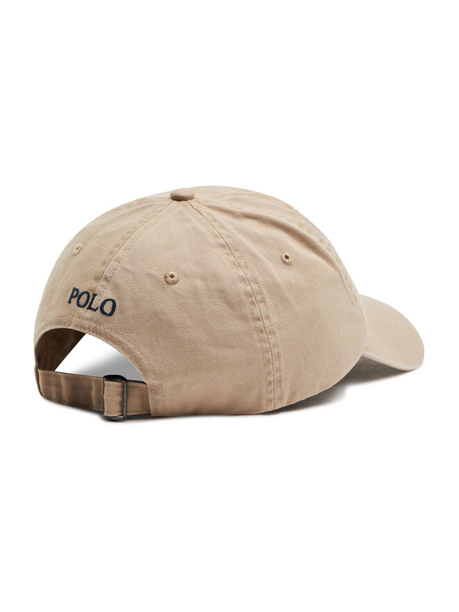 Polo Ralph Lauren Czapka z daszkiem Polo Ralph Lauren Hat 710548524005 Beżowy