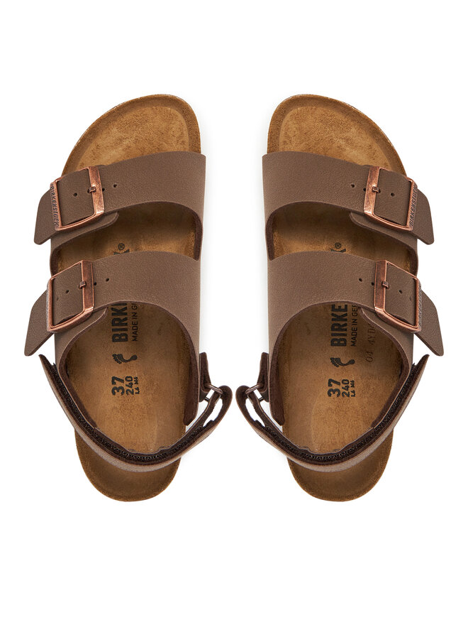 Birkenstock Sandalias Birkenstock Milano As Kids 1029474 D Marrón