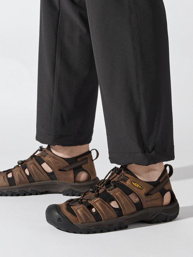 Keen Sandały Keen Targhee III Sandal 1022427 Brązowy
