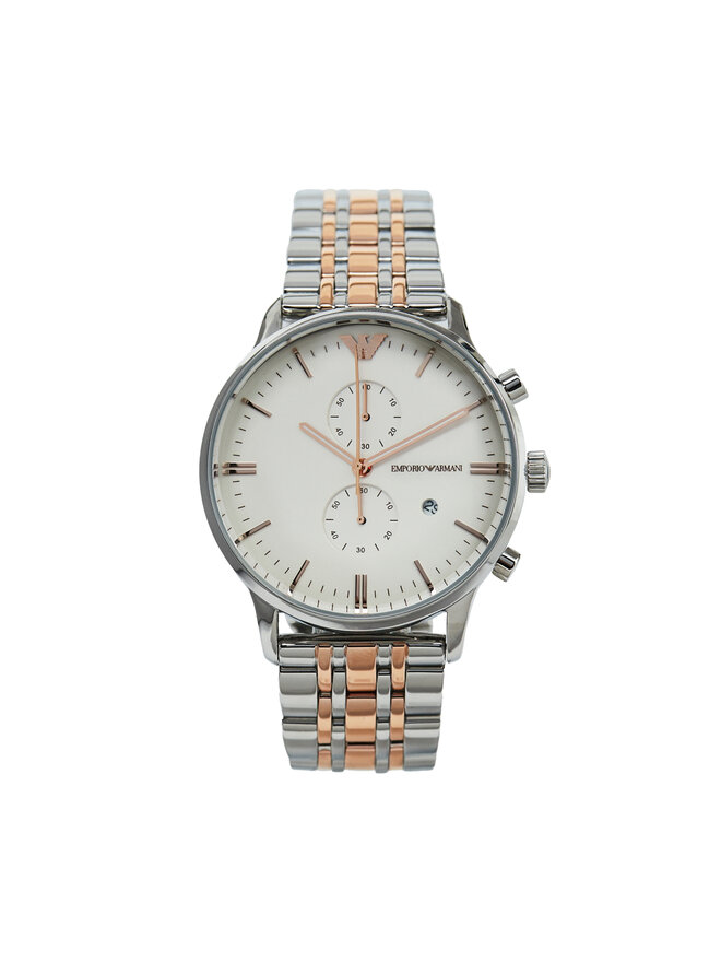 Emporio Armani Uhr Emporio Armani AR0399 Silberfarben