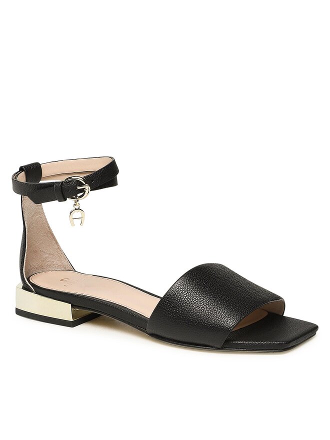 Aigner Sandály Aigner Fashion Saskia 6A 1231300 Černá