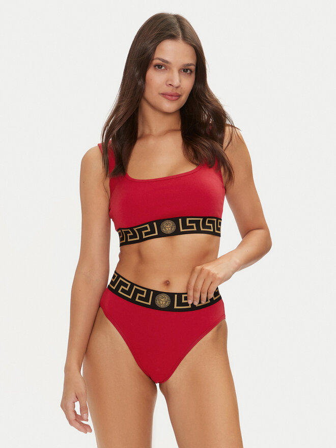 Versace Versace Melltartó felső 1013323 1A10011 Piros