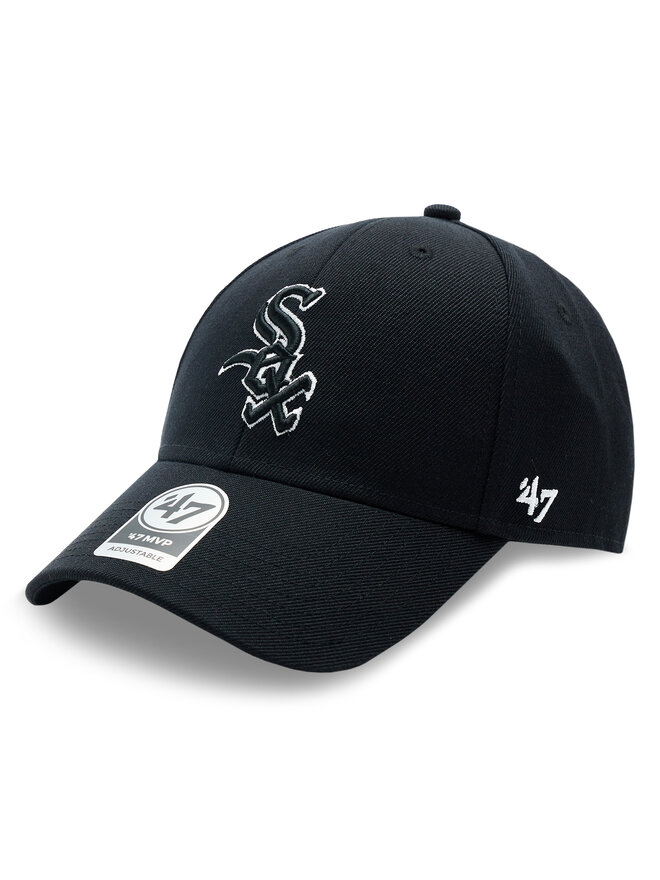 47 Brand Kšiltovka 47 Brand MLB Chicago White Sox '47 MVP SNAPBACK B-MVPSP06WBP-BK Černá