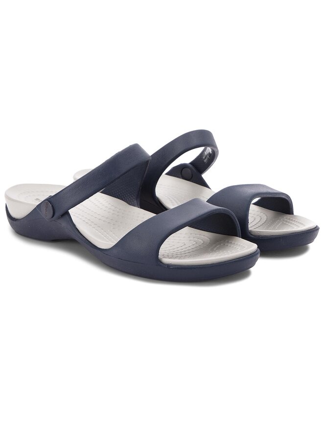 Crocs Pantoletten Crocs Cleo V 204268 Dunkelblau
