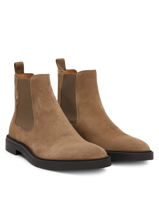 BOSS Klassische Stiefeletten BOSS Calev 50552528 Braun