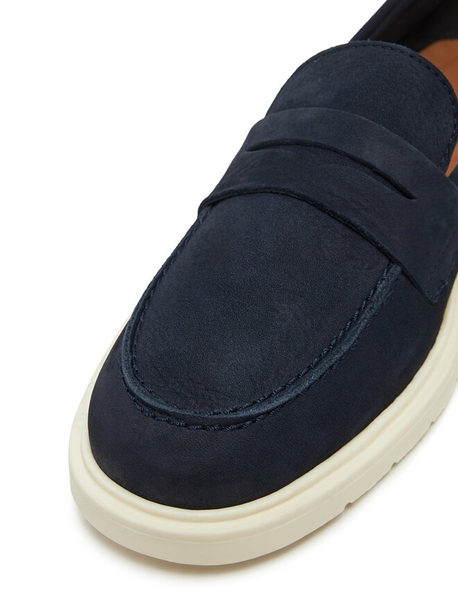 Tommy Hilfiger Loafersy Tommy Hilfiger FW0FW08679 Granatowy