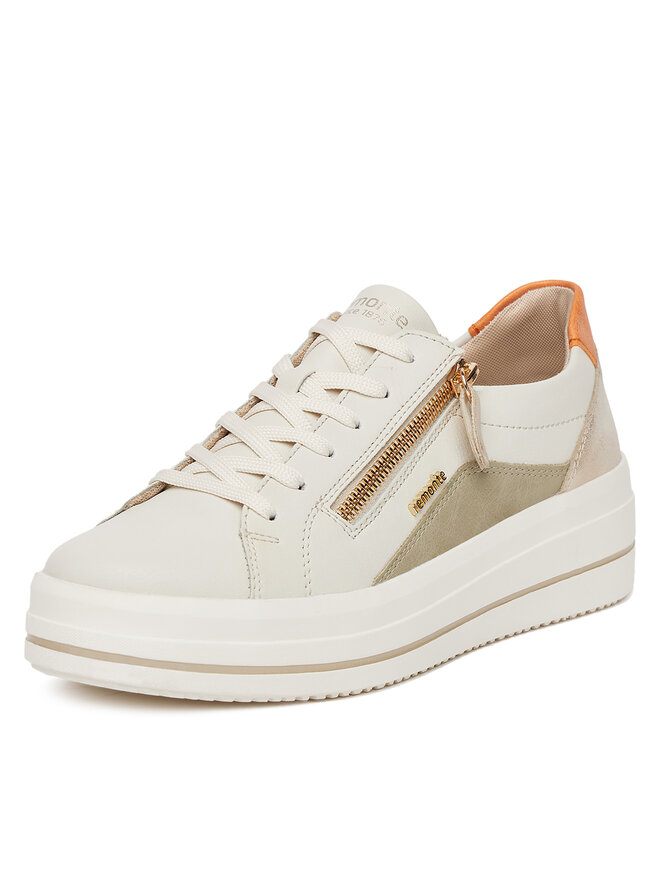 Remonte Sneakersy Remonte D1C01-81 Beżowy