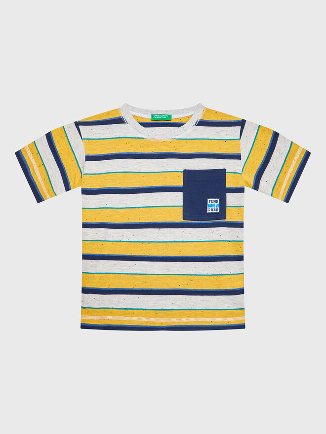 United Colors Of Benetton United Colors Of Benetton Marškinėliai 3MTRC10A7 Spalvota Regular Fit