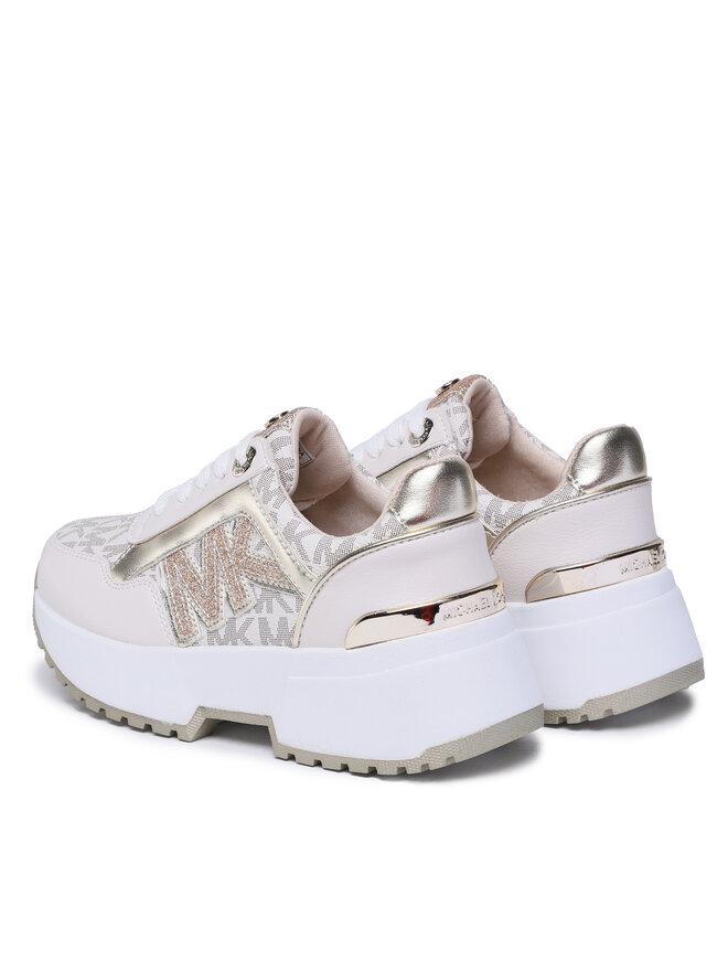 Sneakers MICHAEL KORS KIDS Cosmo Maddy MK100678C Écru | eschuhe.de