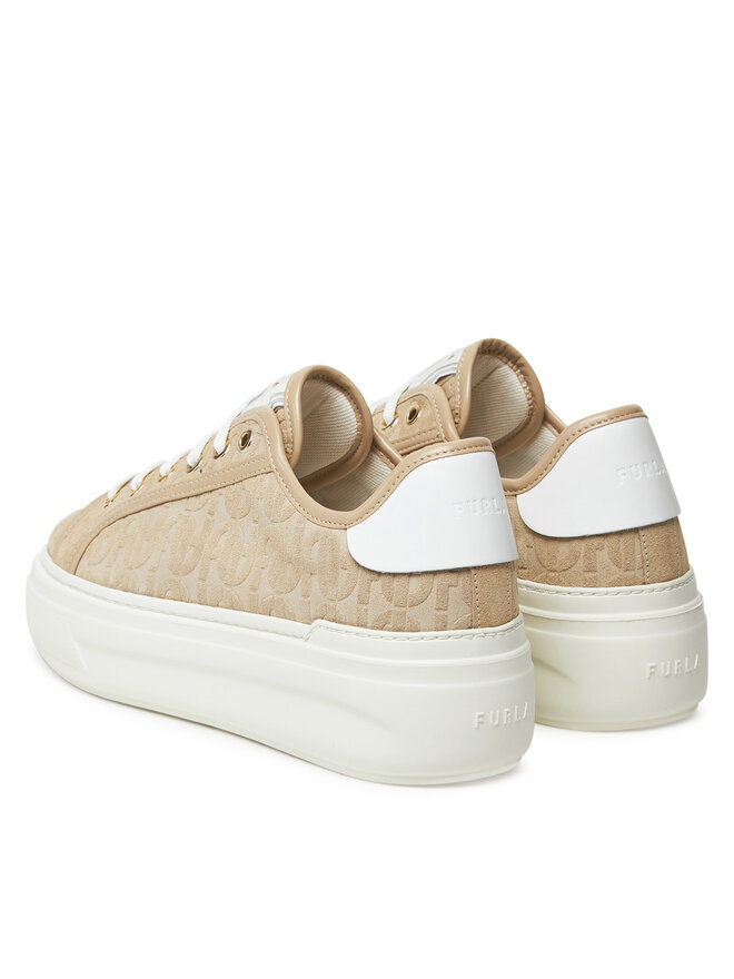 Furla Sneakersy Furla Nuage  YJ15NUA BX4060 PT 3940S Écru