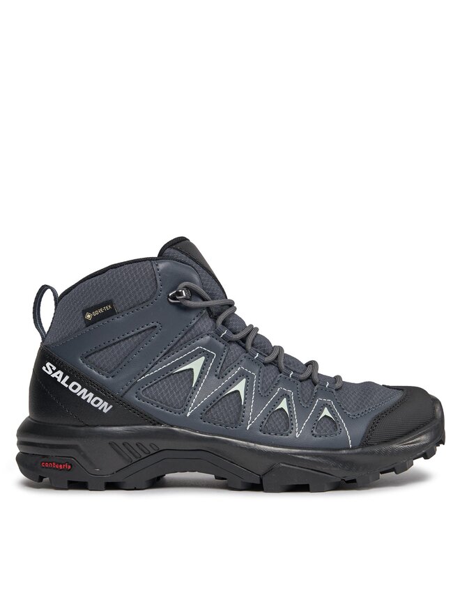 Trekkingi Salomon X Braze Mid GORE TEX L47181100 Czarny eobuwie .pl
