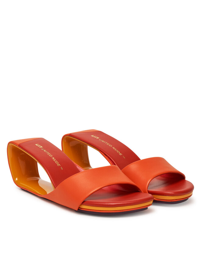 United Nude Klapki United Nude Mobius Mid 1000387016 Pomarańczowy
