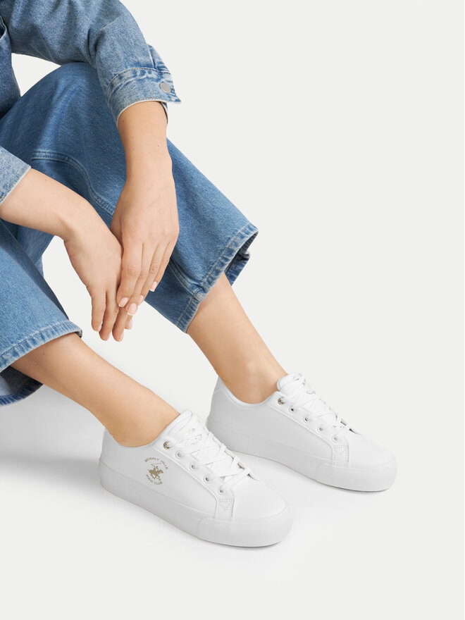Beverly Hills Polo Club Sneakers Beverly Hills Polo Club BHPC040W Alb