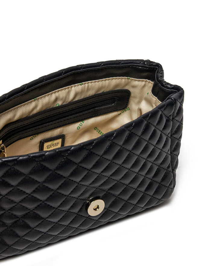 Guess Τσάντα Guess HWEQG9 54121 Μαύρο