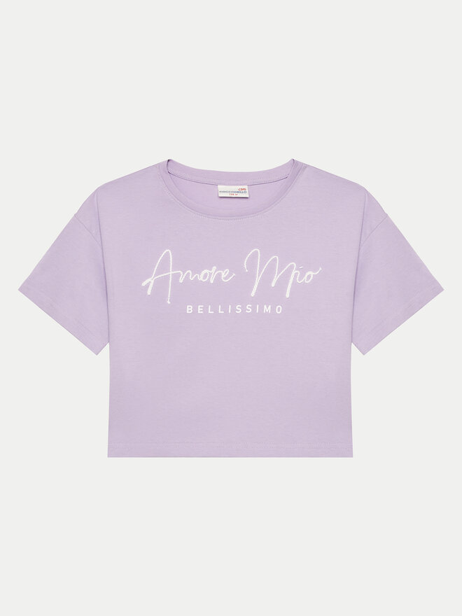 Coccodrillo Coccodrillo T-Shirt WC4143201GEJ Violett Relaxed Fit