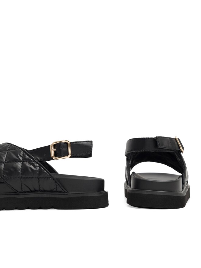 DeeZee Sandály DeeZee Donna H86009-9 Černá