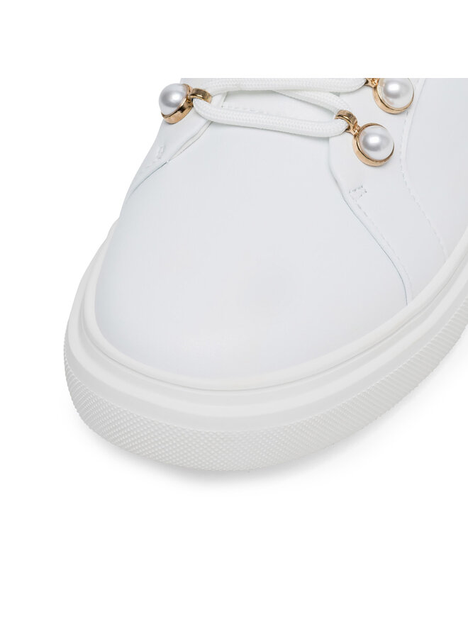 Eva Minge Sneakers Eva Minge NOEMIE-035-18 Alb