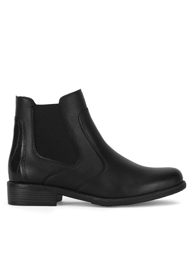 Remonte Botine Remonte D0F70-01 Negru