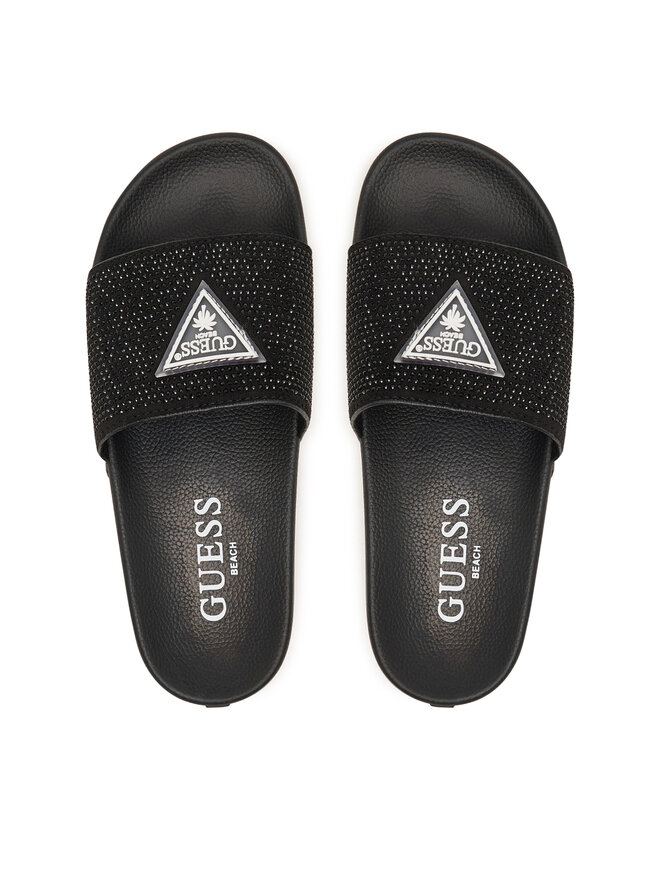 Guess Pantoletten Guess E6GZ16 BB00F Schwarz