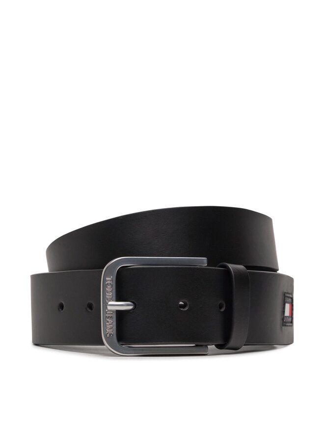 Tommy Jeans Чоловічий ремінь Tommy Jeans Tjm Adj. Leather 4.0 AM0AM12339 Чорний